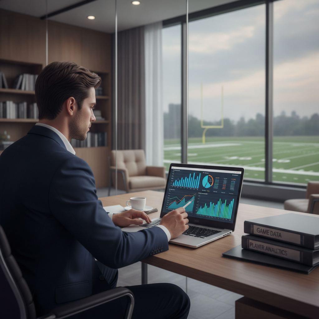 analyste football étudiant des statistiques pour pronostics foot