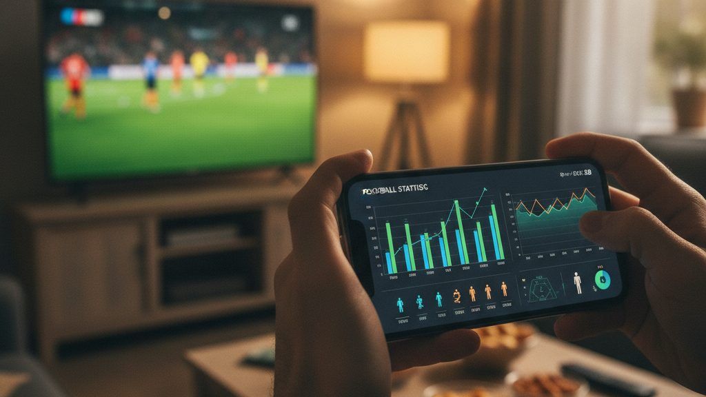 Consultation d'un pronostic foot gratuit sur smartphone pendant un match